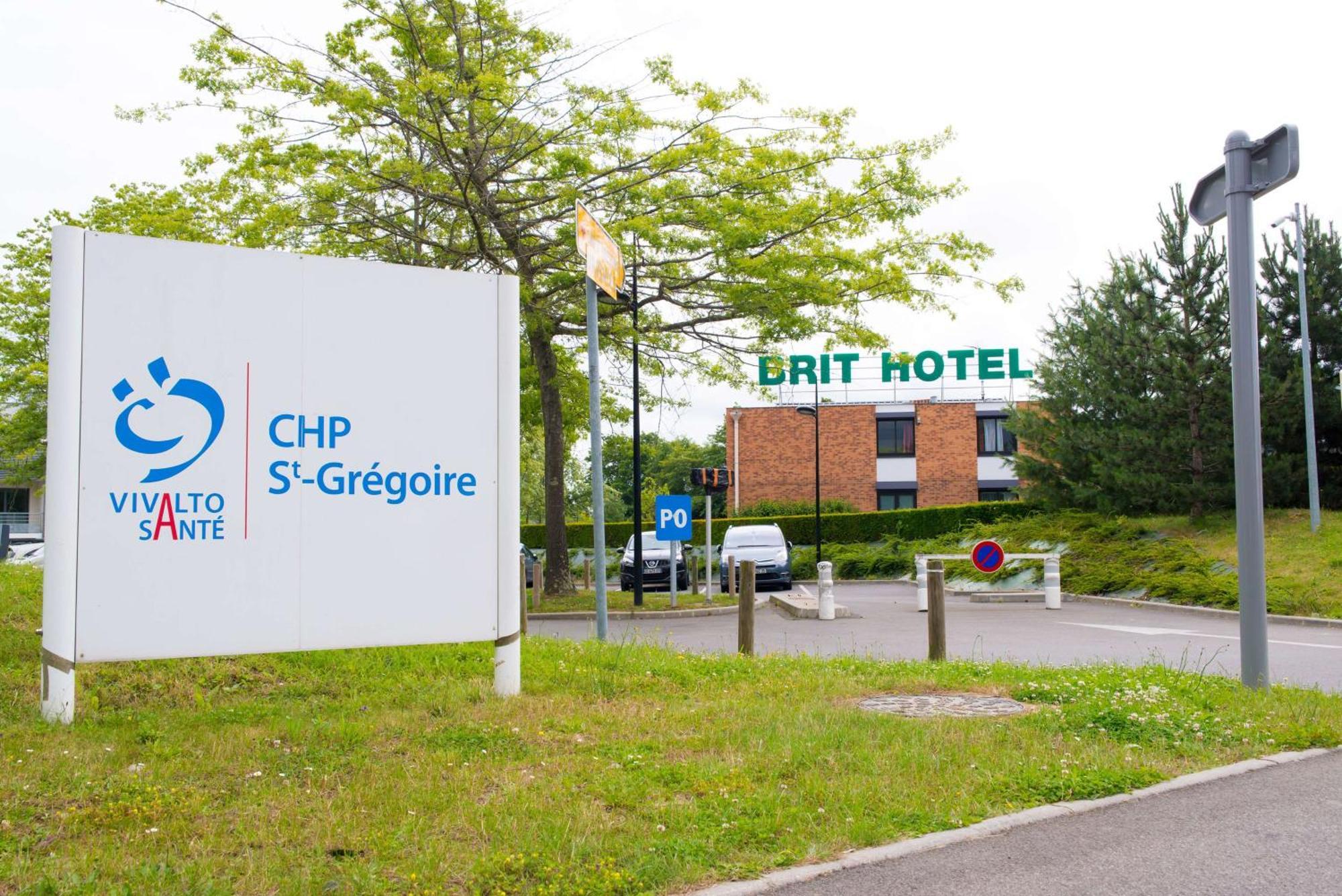 Brit Hotel Rennes St Gregoire - Le Villeneuve Saint-Grégoire المظهر الخارجي الصورة